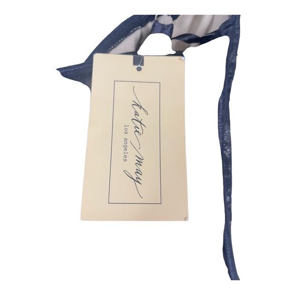 Katie May Shannon Corset Lace Gown Ruffle Gala Formal Floral Party Whimsigoth XS - Picture 12 of 16